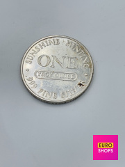 Срібна монета 999° 31.1 г.