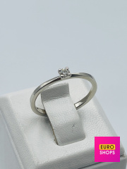 Каблучка з діамантами 583° 1.49 г.