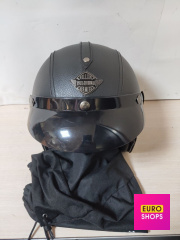 Мотошолом шкіряний Harley-Davidson