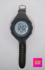 Чоловічий наручний годинник Skmei 1535 Чорний (Білий екран)