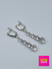 Срібні сережки 925° 5.9 г.