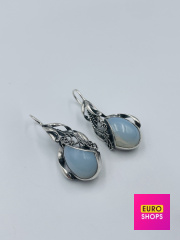 Срібні сережки 800° 8.1 г.