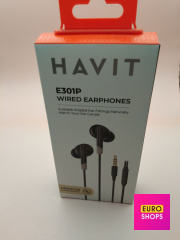 Навушники Havit HV-E301P-BK