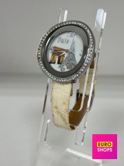 Годинник наручний, кварцовий Paris з камінчиками