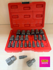 Набір екстракторів для викручування зламаних болтів 25 шт,