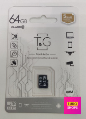 Карта пам'яті T&amp;G MicroSDHC 64GB