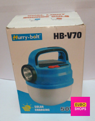 Ліхтар ручний акумуляторний Hurry bolt HB-V70 50W