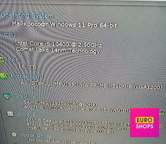 Системний блок COBRA Gaming  i5-10400F/RAM 16ГБ/Geforce RTX 3050/HDD1Tr/SSD512