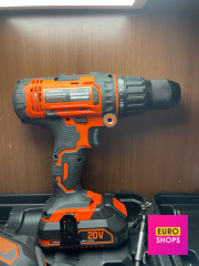 Дриль акумуляторна Tekhmann TCD-60/120 kit