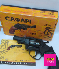 Револьвер під патрон Флобера Латек Сафарі РФ-431М Cal.4mm