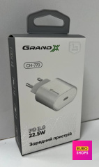 Зарядний пристрій Grand-X CH-770 22.5W PD 3.0