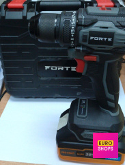 Акумуляторний шуруповерт Forte CDR-21B