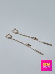 Золоті сережки 585° 3.98 г.