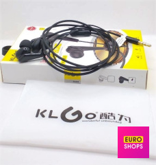 Навушники вакуумні з мікрофоном KLGO KS-63