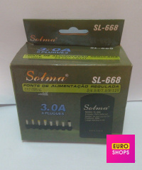 Блок живлення 12V/3А SL-668 8в1