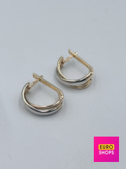 Золоті сережки 585° 3.59 г.