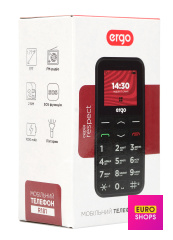Мобільний телефон ERGO R181 Dual Sim Black