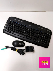 Комплект (клавіатура, миша) Logitech EX110