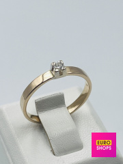 Каблучка з діамантами 585° 2.44 г.