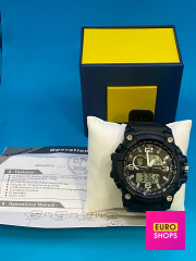 Тактичний багатофункціональний годинник Patriot 012BKUASI 1201-0188 Чорний