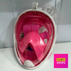 Повнолицева маска для плавання FREE BREATH M2068G S/M