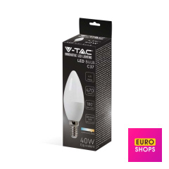 Світлодіодна лампа V-TAC C37 Bulb SKU-2142151 VT-1855 470Lm E14 4.5W