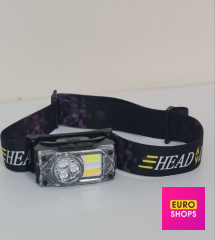 Ліхтар налобний на акумуляторі