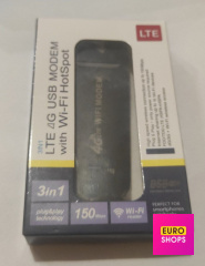 4G Модем USB WI-FI 3G/4G LTE 3in1