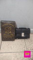 Барсетка чоловіча шкіряна