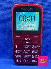 Кнопковий телефон Sigma Comfort 50