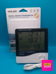 Метеостанція HTC-2 із виносним датчиком температури.