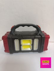 Акумуляторний LED ліхтар із сонячною панеллю HB-2678
