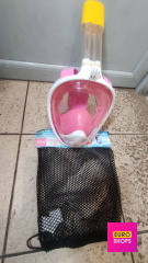 Маска для плавання Free Breath M2068G S/M Pink
