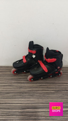 Роликові ковзани чорні 35-38 розмір