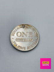 Срібна монета 999° 31.1 г.