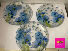 Тарілки сині 6 шт