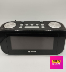 Радіо з будильником Vitek VT-6600BK