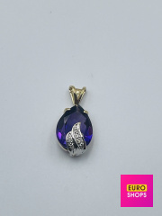 Кулон з діамантами 750° 1.6 г.