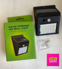 Ліхтар вуличний з датчиком руху Solar Powered LED Wall Light