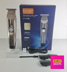 Машинка для стрижки волосся акумуляторна Etceo ET-1089