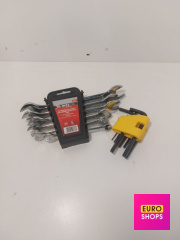 Набір ключів MFX 6 шт.+набір шестигранників Stanley