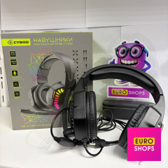 Навушники дротові Cyboo Black