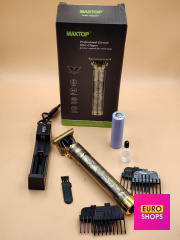 Акумуляторна машинка для стрижки волосся і бороди Maxtop M99 Dragon Professional Hair Cliper (18650)