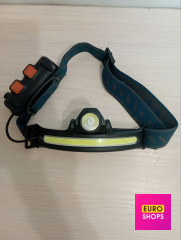 Акумуляторний налобний ліхтар 2в1