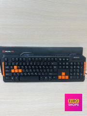 Комп'ютерна клавіатура REAL-EL Gaming 8500 USB