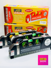 Лазерний рівень із вбудованою рулеткою Laser Level Pro 3 Fixit 7124