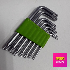 Набір ключів гнутих T10 -T40 Alloid НТ-0712