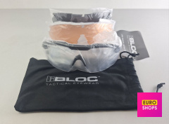 Окуляри захисні Bloc EN166 FT зі змінними лінзами