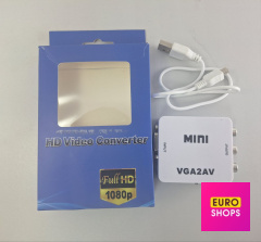 Конвектор для перетворення відеосигналу AV2VGA Mini