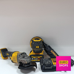 Кутова шліфмашина DeWalt DC414+Ексцентрикова шліфмашинаDCW210